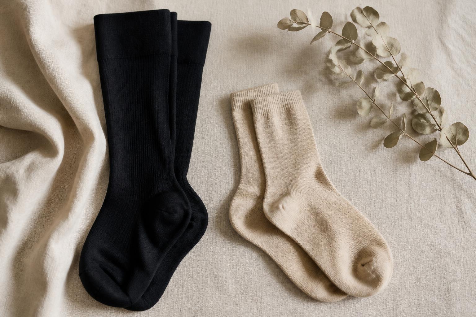 Compression Socks vs. Regular Socks: What's the Difference for Daily Comfort?