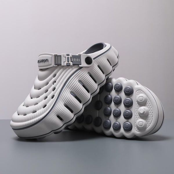 Close-up of the cushioned midsole