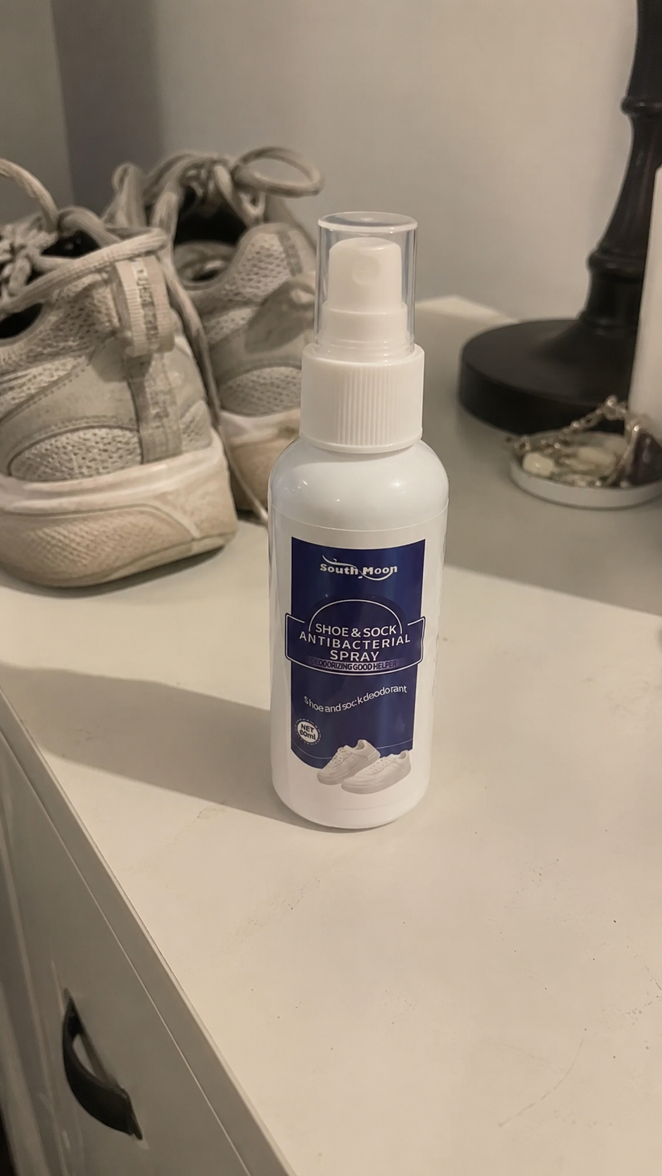 Shoe Reset bottle just received, still on the packaging